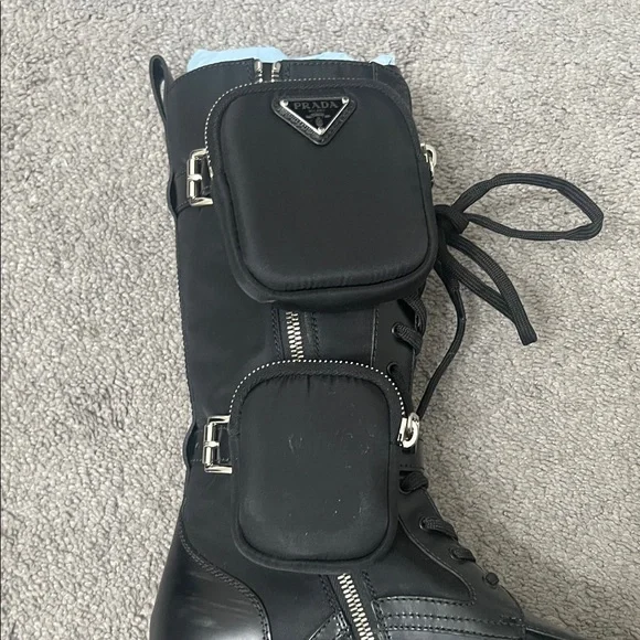 Prada Monolith Boots - Picture 6 of 13